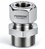 FGMAB-08B-08 | 1/2" Tube x 1/2" BSPP Male SS316.