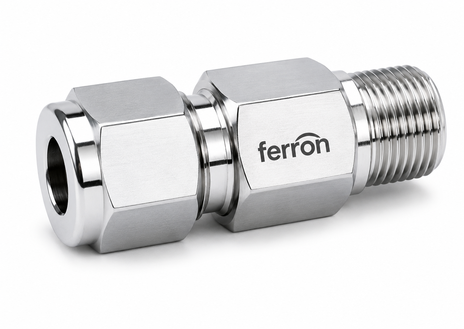 d25ca3bf-4c73-48a8-bae5-ac02fea582c7 FGMAB-06B-04 | 3/8" Tube x 1/4" BSPP Male SS316. - Görsel 1